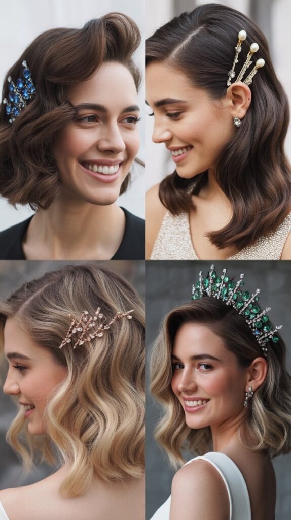 Asymmetrical Waves with Jeweled Pins