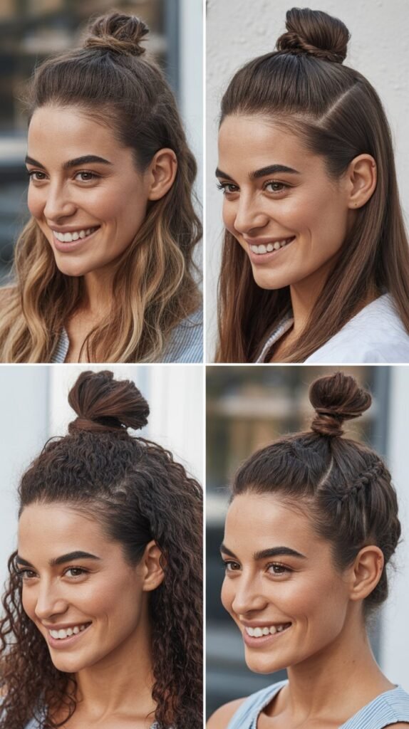 Half-Up Top Knot
