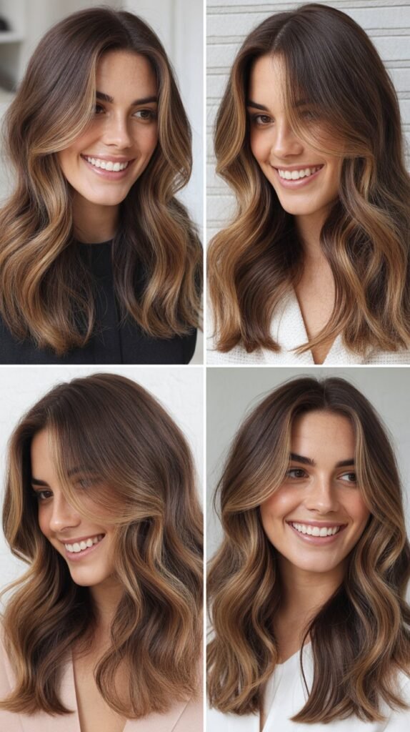 Caramel Peekaboo Highlights for Hidden Dimension