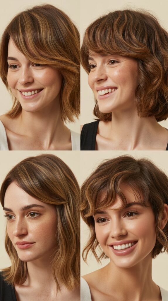 Micro Bangs with Wispy Texture for Edgy Looks