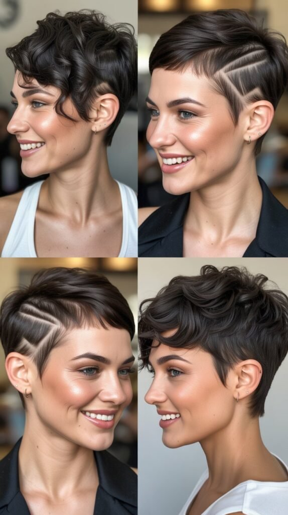 . The Pixie with Nape Undercut