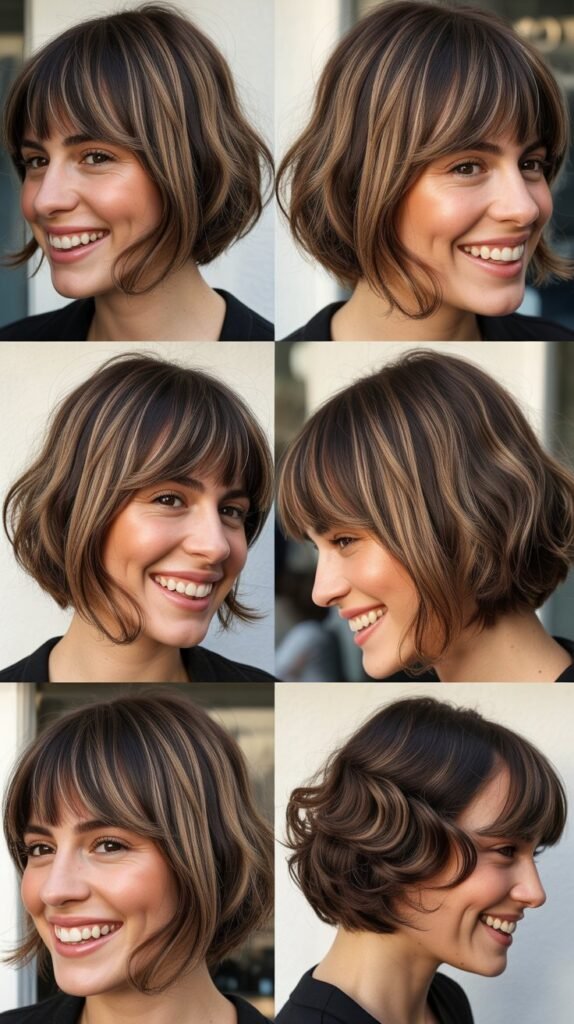 Voluminous Pixie With Long Side Bangs