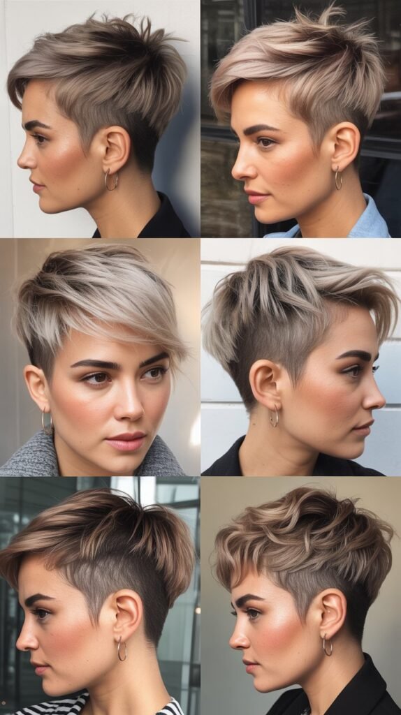 Pixie With Undercut And Shadow Root