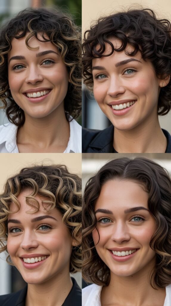 Curly Hair Volume-Focused Cut
