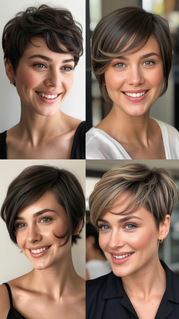 Textured Choppy Pixie