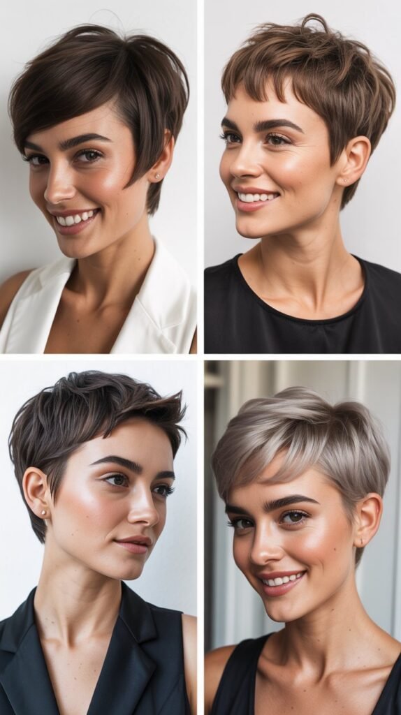 1. Classic Tapered Pixie Cut