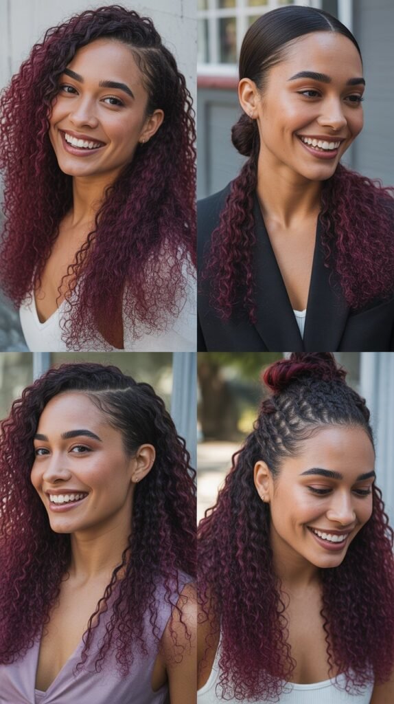 Deep Plum Highlights for Drama