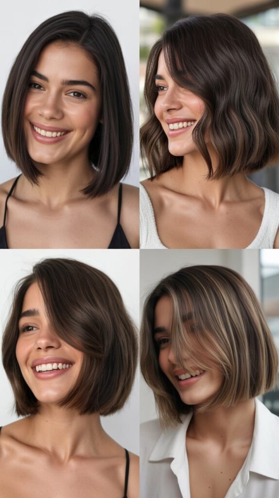 The Classic Shoulder-Length Blunt Bob