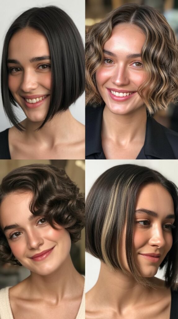 Angled Bob Cut