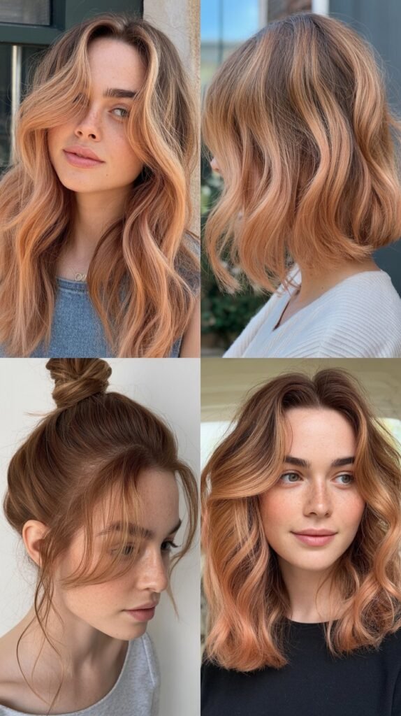 Strawberry Blonde Highlights