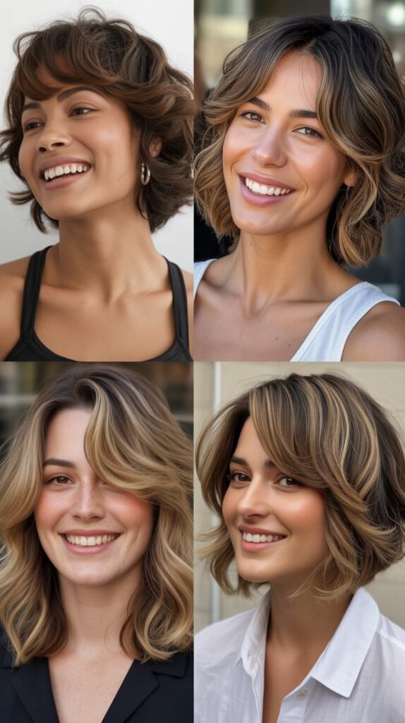 The Blunt Cut With Piecey Layers