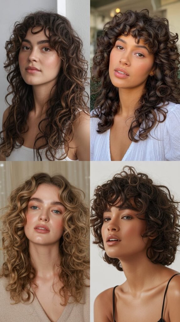 Long Layered Curls