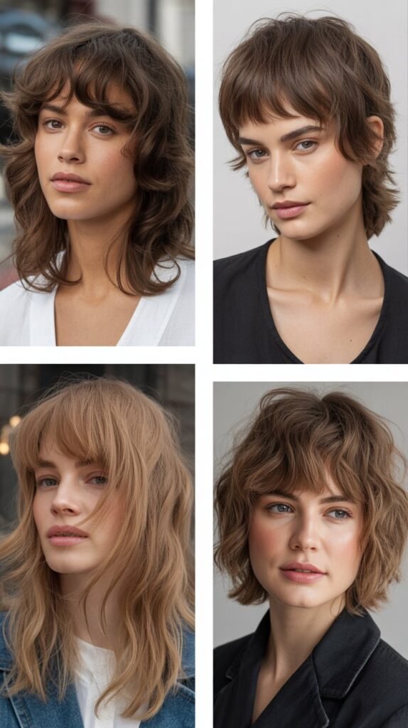 Textured Fringe Forward Style