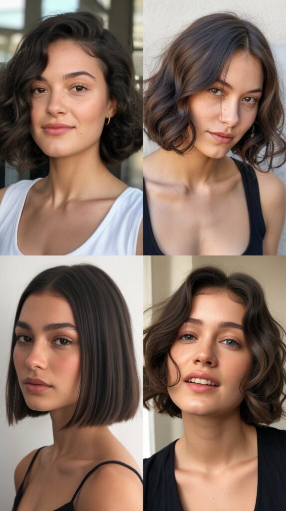  The Blunt Midi Cut With Slight Wave