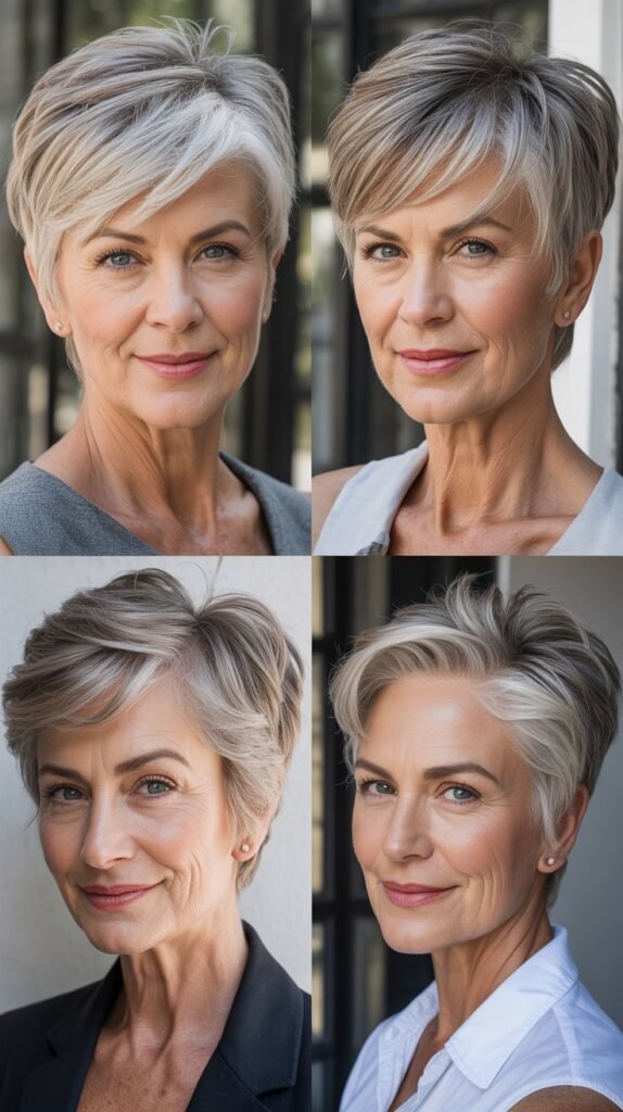 The Side-Swept Pixie