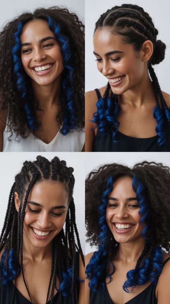  Strawberry Blonde Curly Lob