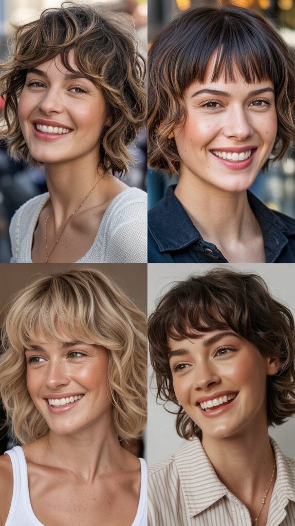  Piece-y Separated Bangs