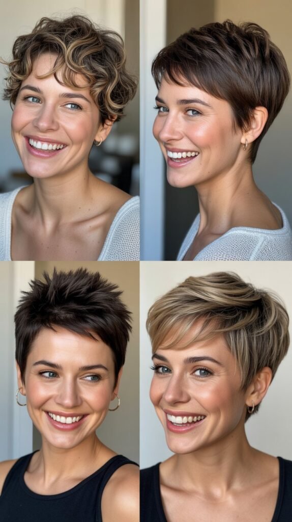 Textured Pixie Cut