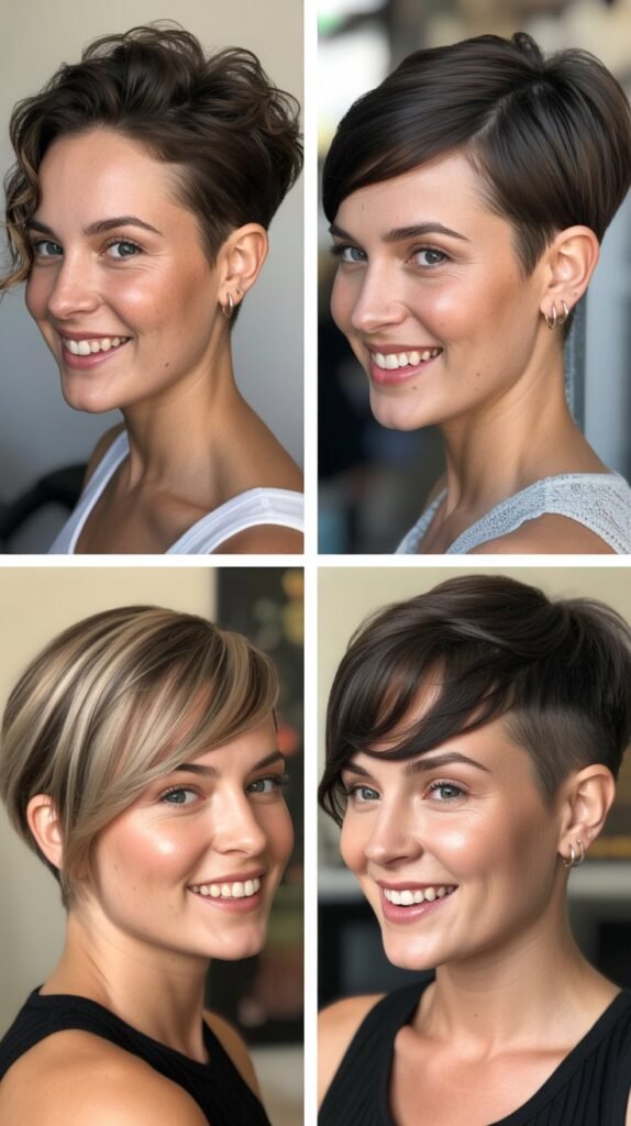 Pixie with Crown Volume