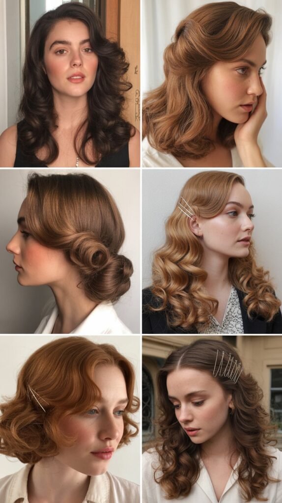 Cascading Pinned Curls