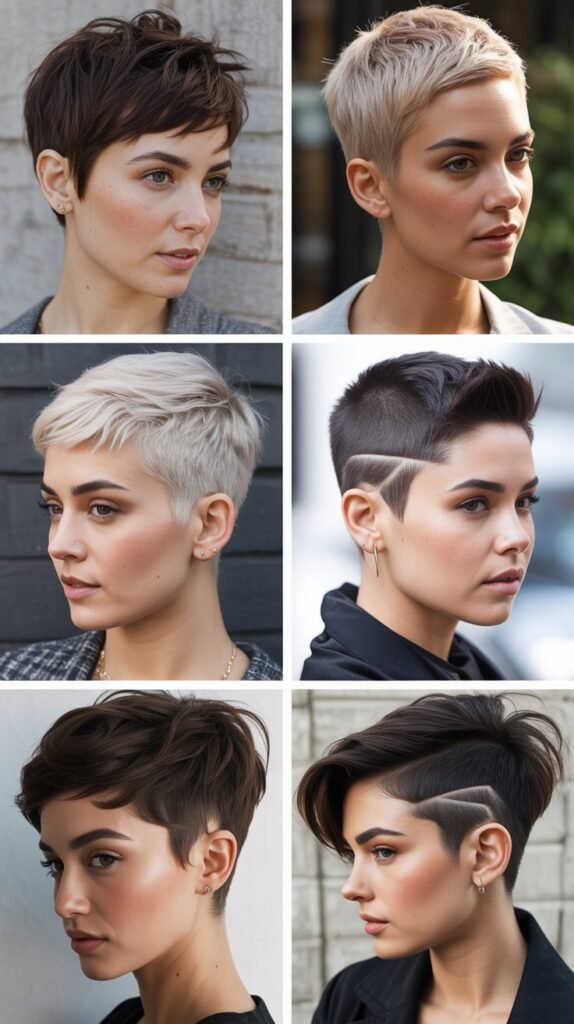 Pixie With Undercut And Extreme Fade