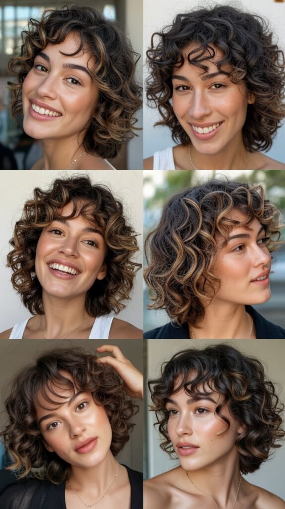 Curly Feathered Layers