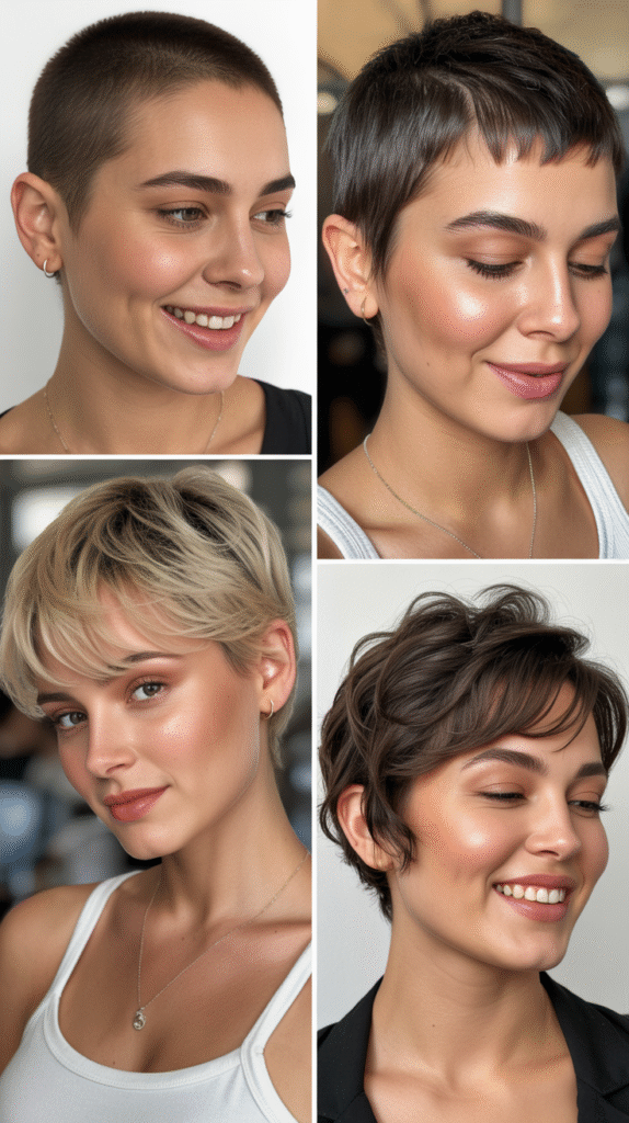  Blunt Cut for Round Face Shapes