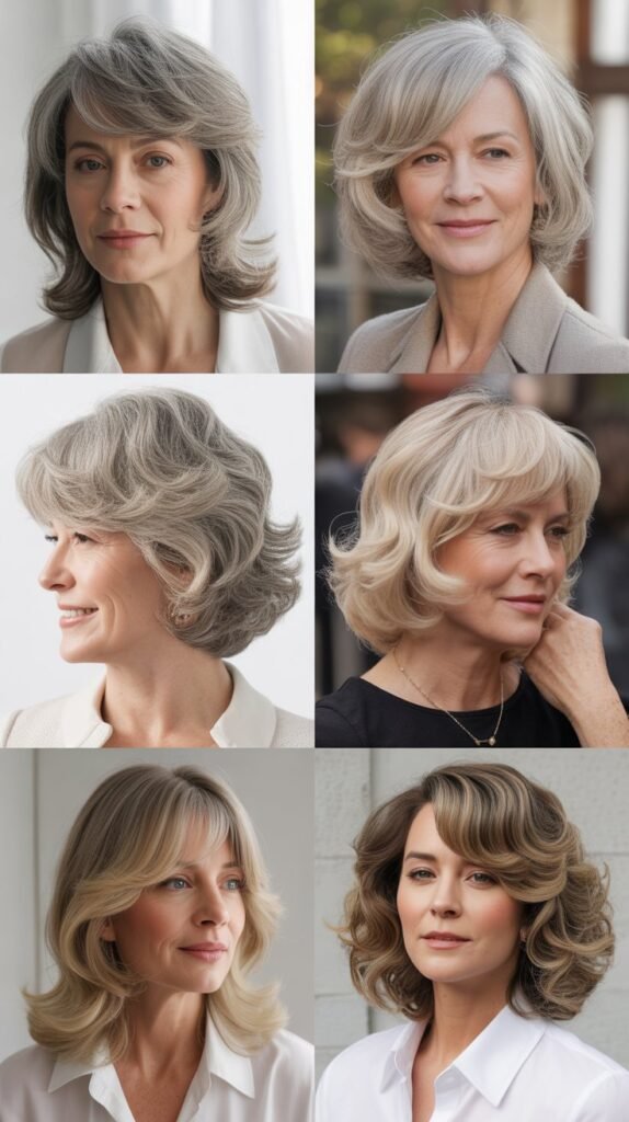 The Curtain Bang Lob