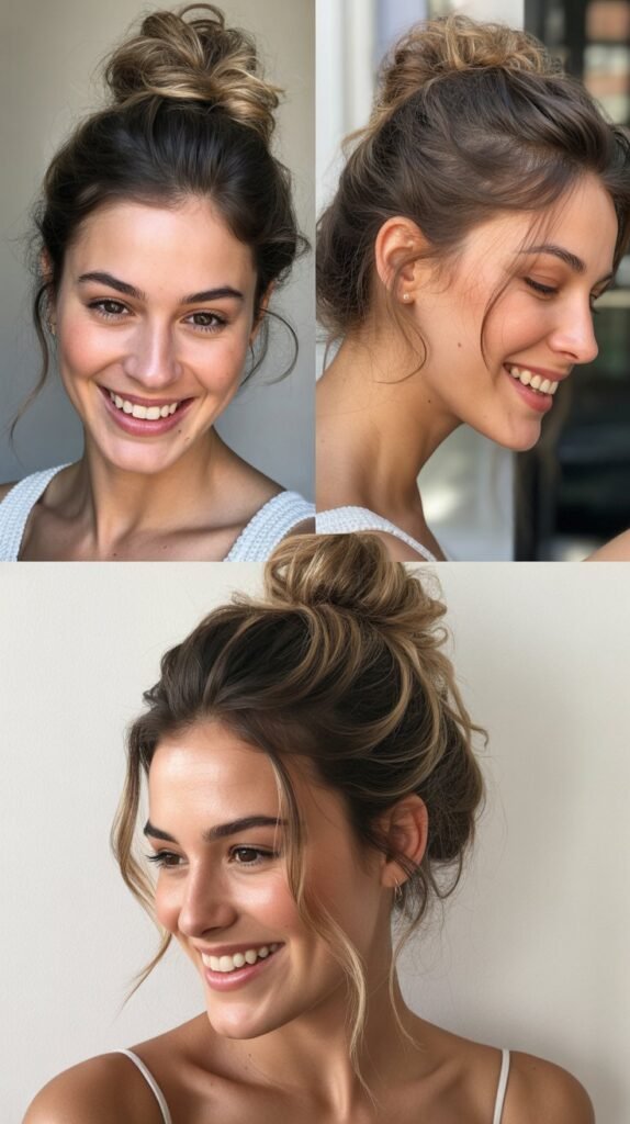  Messy Bun Casual: Undone Charm