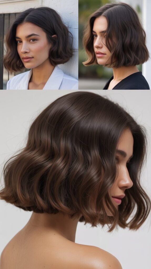 The Blunt Midi Cut with Slight Wave