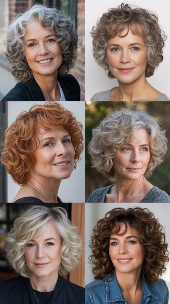 Curly Shag with Disconnected Layers