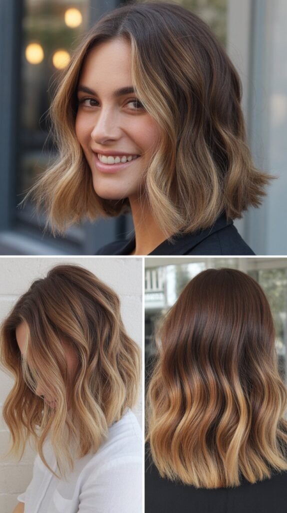  Blunt Lob With Lived-In Color