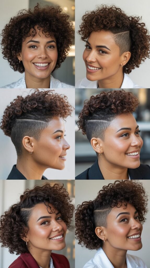 Curly Natural Taper