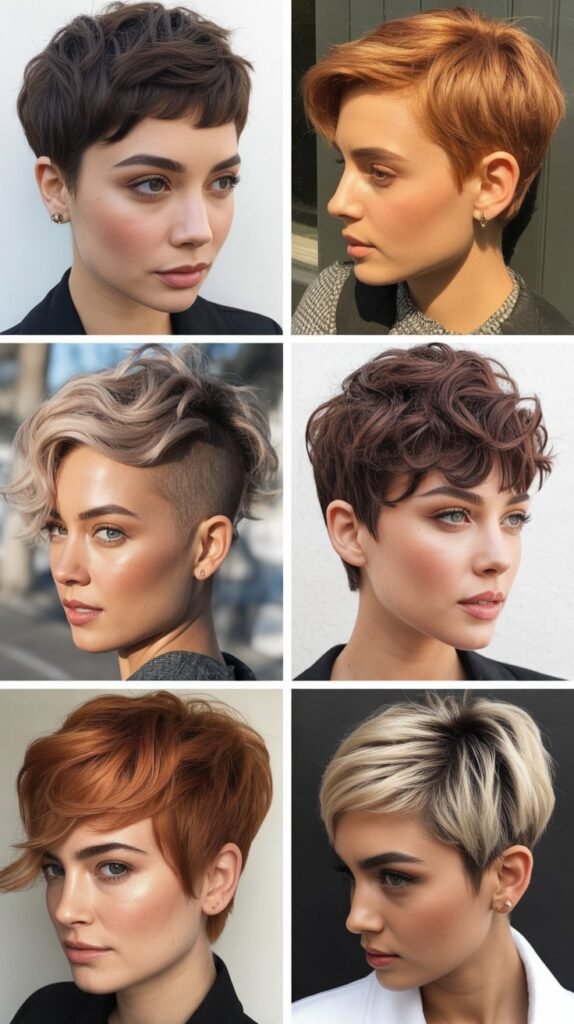 Pixie With Undercut And Two-Tone Color
