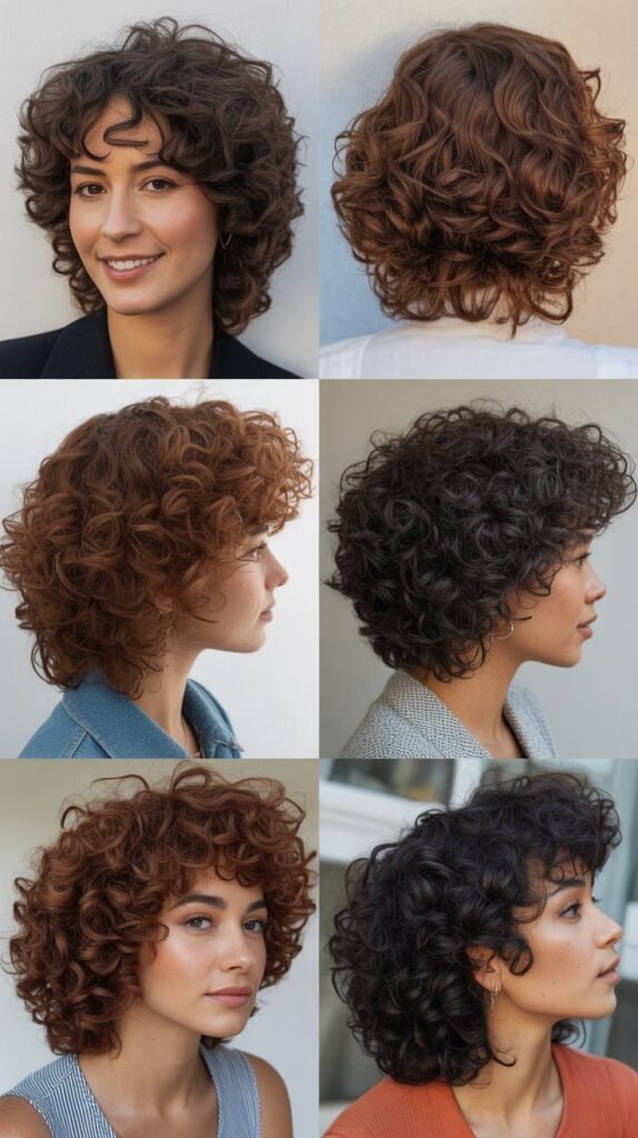Curly U-Cut