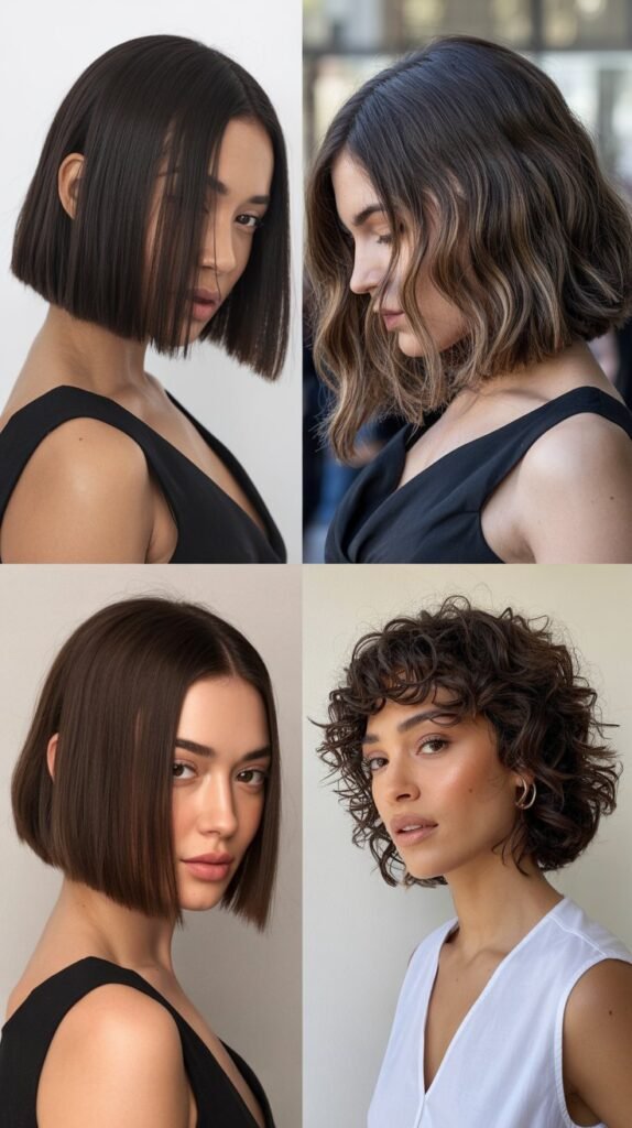 The Blunt Italian Bob