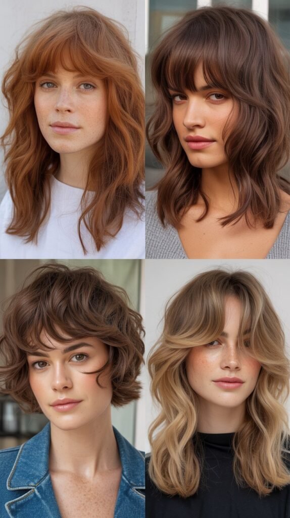 Wispy Bangs With Razored Shag