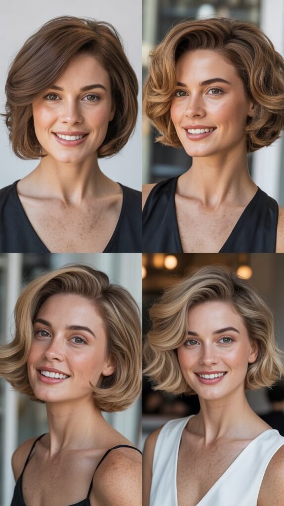 Volumizing Bob Hairstyles for Timeless Elegance