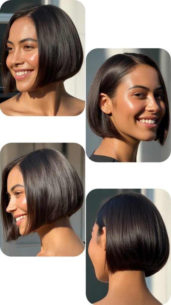 The Inverted Blunt Bob