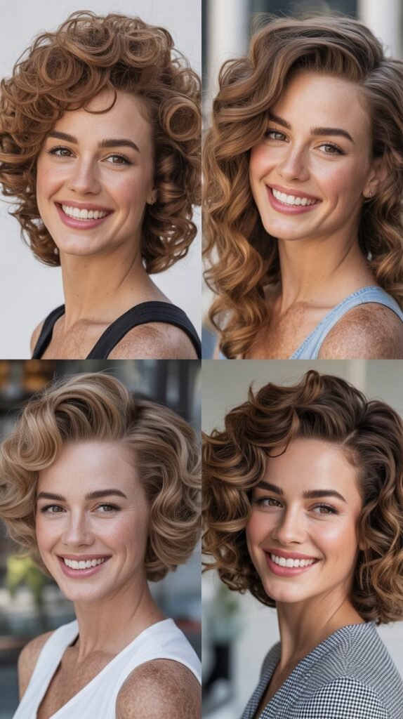 Loose Curly Bouffant