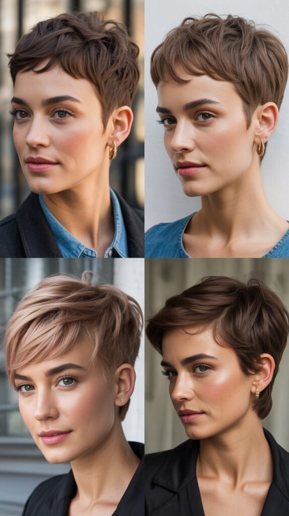 Pixie With Undercut And Ear Tuck Detail