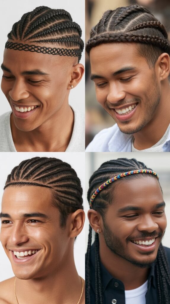  Goddess Cornrows for Men
