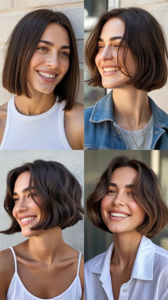  The Blunt Bob With Wispy Nape