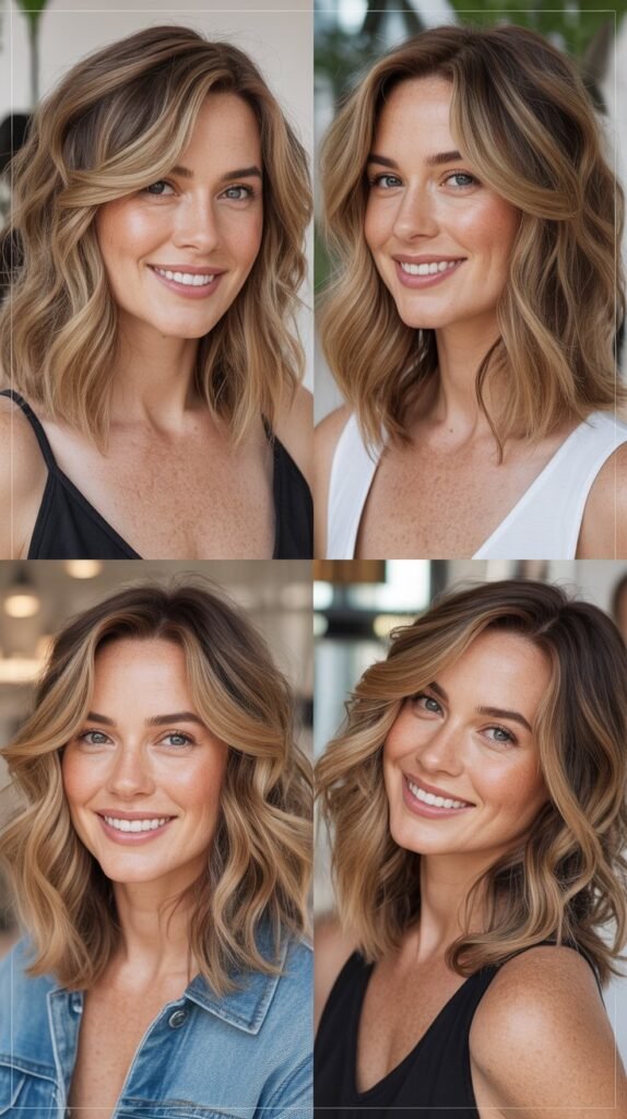 Benefits of Layered Cuts for Wavy Medium Hair