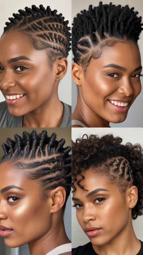 Precision Cut With Twisted Crown