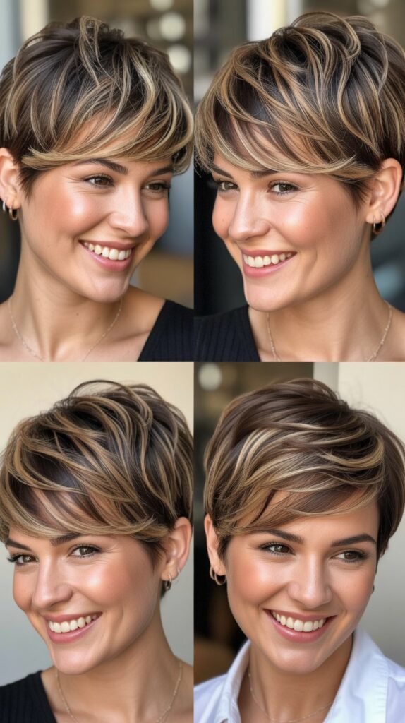 The Natural Gray Pixie