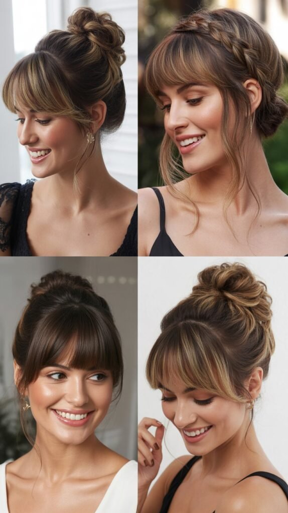  Long Bangs for Special Occasions