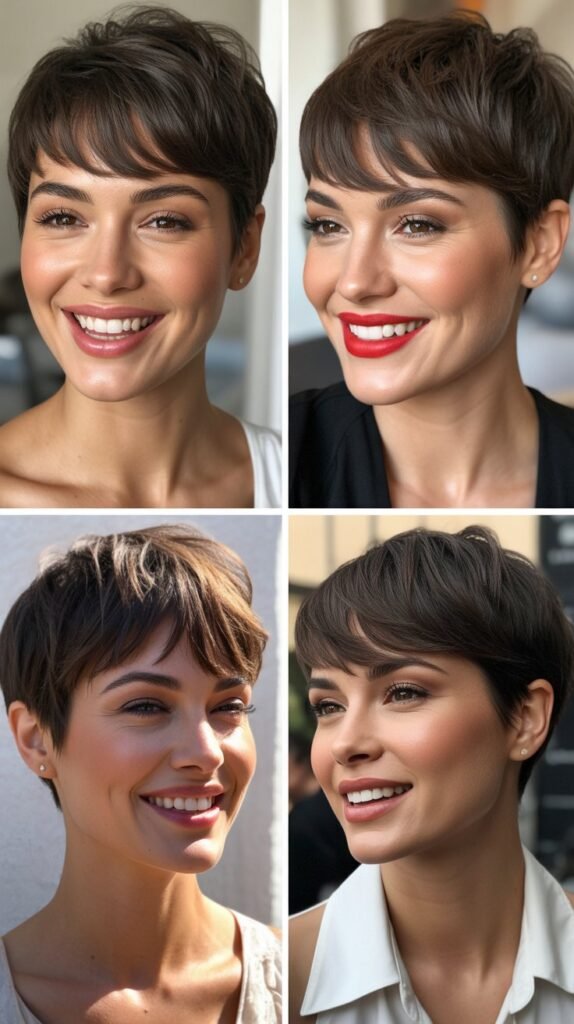 . The Pixie with Side Part