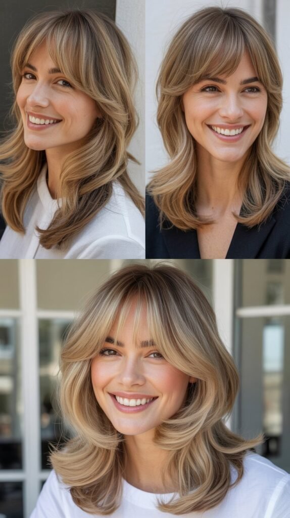 Wispy Bangs With Seamless Layers
