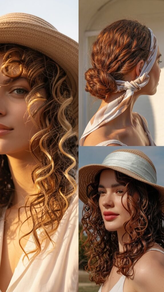 Sun Protection for Color-Treated Curls